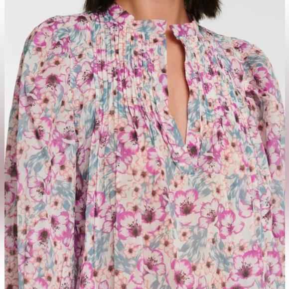 Isabel Marant Etoile Women Virginie Paisley Floral Print Dress - Picture 3 of 8